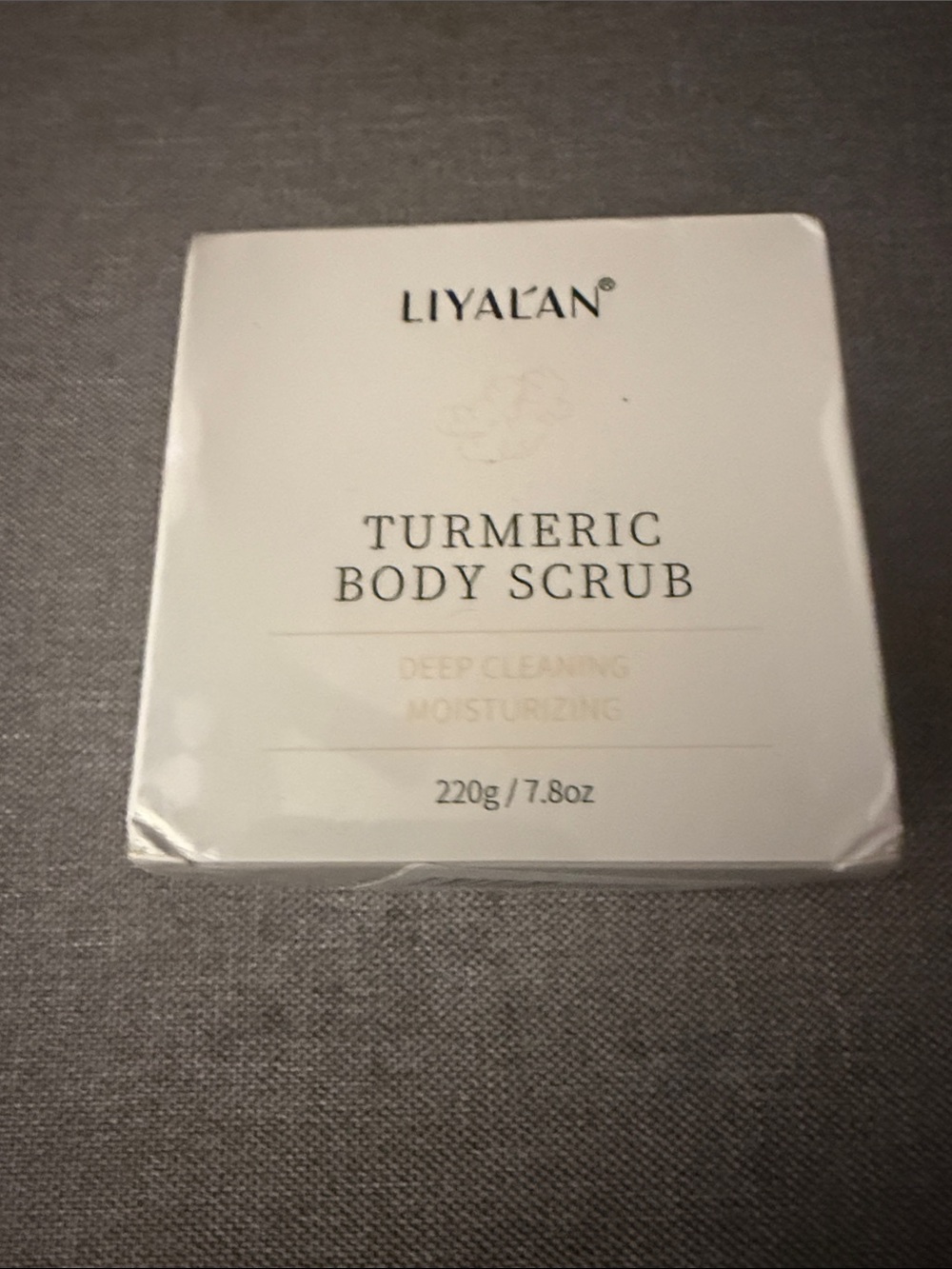 Liyalan Turmeric Body Scrub - White Packaging
